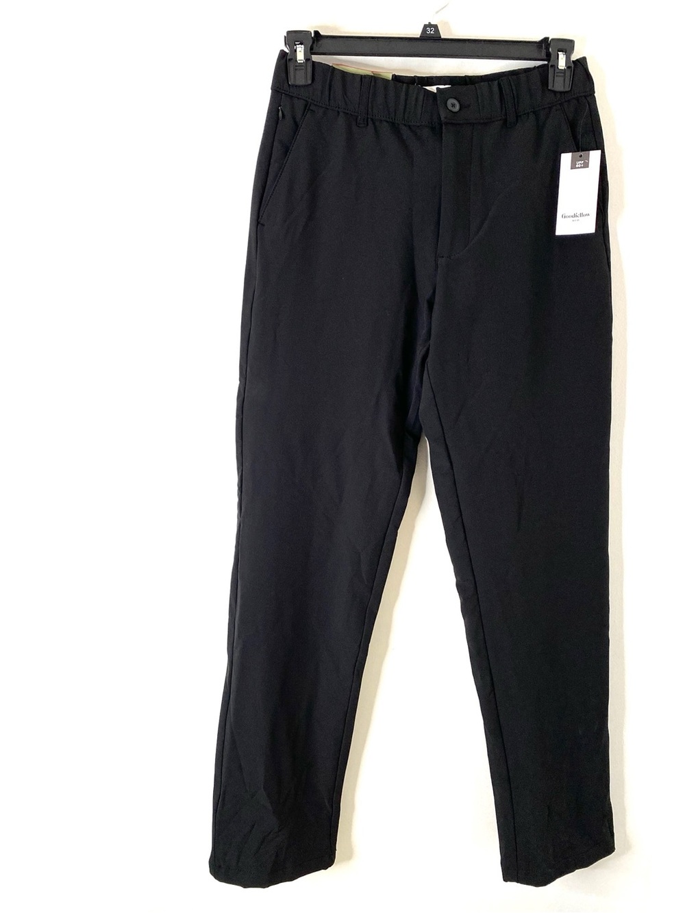 Goodfellow & Co Black Tech Trousers Wrinkle Resistant Stretch NWT